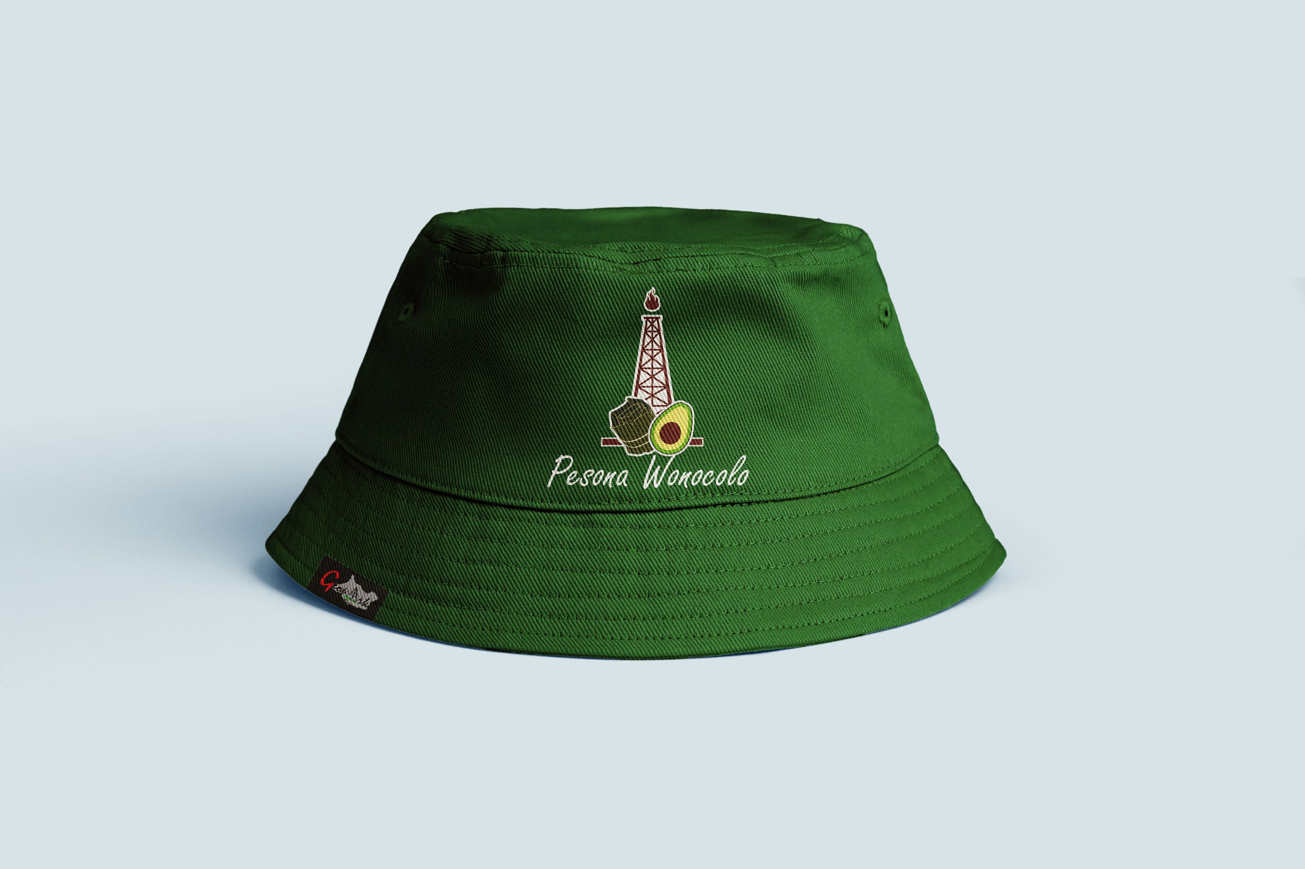 Desain Bucket Hat Pesona Wonocolo